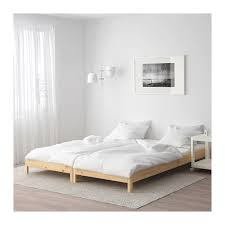 utaker stackable bed with 2 mattresses pine husvika twin ikea in 2021 spare bed ikea ikea bed