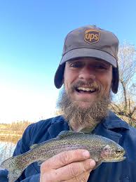 First trout in Oklahoma