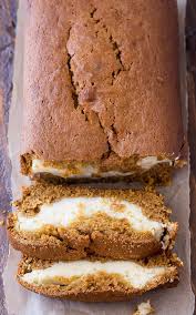 Cream Cheese Filled Pumpkin Bread Recipe Pumpkin Bread Recipe Moist Pumpkin Bread Pumpkin Cream Cheeses