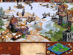 A page for describing characters: Screenshot Of Epic Battle From Age Of Empires Ii The Conquerors 2000 Aoeii