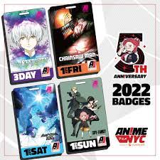 Anime nyc 2022 badges