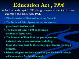 The education act 1996 (malay: Edf 1001 Historical Philosophical Found Of Malaysian Education Ppt Download