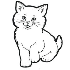 Cat clipart black and white. Cat Basket Clipart Black And White Novocom Top