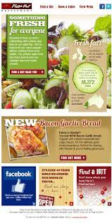 Pizza Hut Salad Email Design Inspiration Email Design Inspiration Menu Design Pizza Hut