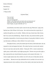 Sample Argumentative Essay With Outline Quick Navigation