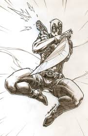 Huge thx to all followers for 70k+!! Deadpool Pencils By Emmshin On Deviantart
