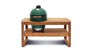 For most people, i recommend the medium or large size. Big Green Egg Large Acacia Table Bundle