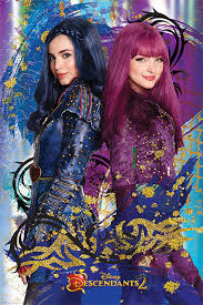 Poster Descendants - Evie & Mal | Wall Art | 3+1 Free | Abposters.Com