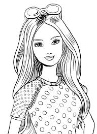 Disegni barbie per bambini da stampare e colorare con barbie principessa. Disegni Di Barbie Da Colorare Stampa 120 Immagini