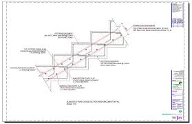 Slabless Stairs Cross Section Reinforcement Details Stairs Reinforcement Architectural Features