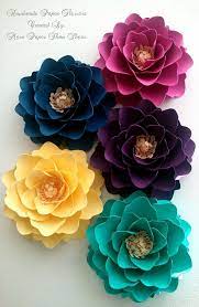 Diy wall decor is a wonderful way to add a personal touch to your home at an affordable price. Morepaperthanshoes Paper Flowers Paper Flowers Diy Flower Crafts