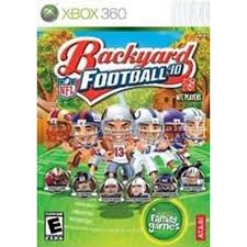 It's a sports game, set in a football (american) and licensed title themes. Backyard Football 2010 Xbox 360 Gamestop