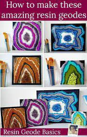 Resin Geodes Basics Class Is Launched Diy Resin Art Resin Art Resin Art Painting