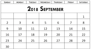 September 2018 Calendar In Spanish 2018 Calendar Template Calendar Template Printable Calendar Word