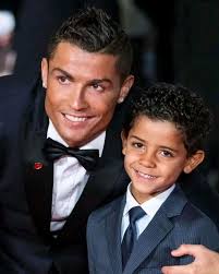 Cristiano Ronaldo shares a heartwarming moment with his son Junior