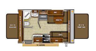 Jayco travel trailers under 4000 lbs. 6 Best Hybrid Travel Trailers With Bathrooms Rvblogger