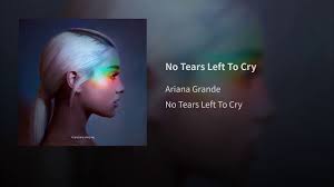 Ariana Grande No Tears Left To Cry Album Art Pin On Music Of The Soul With Words