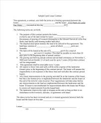 24+ Lease Agreements | Sample Templates