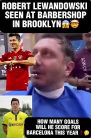 Lewandowski Spotted in A Brooklyn Barber Shop