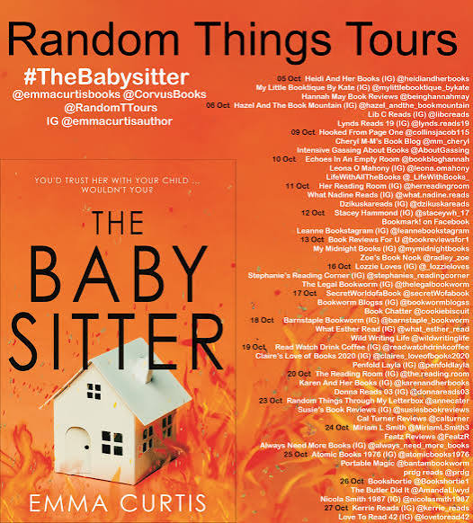 The Babysitter by Emma Curtis – Bookchatter@Cookiebiscuit