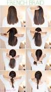 Beginner French Braiding Short Hair