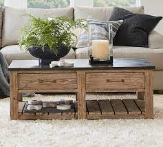 Free coffee table dimensions 64l x 42w x 30h. Parker 50 Reclaimed Wood Coffee Table Pottery Barn