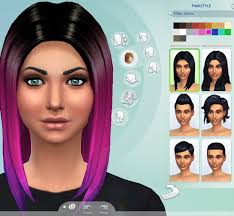 Hair Non Default Ombre Hair Hair Styles 2014 Ombre Hair Sims 4