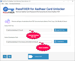 It's very simple when the software prompts you to enter the password for aadhar pdf, the password which you should pass is the first four letters of the name in . How To Remove E Aadhaar Card Pdf Password Smartest Solution