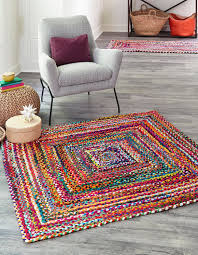 Multicolor 8 X 8 Braided Chindi Square Rug Rugs Com You'll love our affordable outdoor rugs and weatherproof area rugs from around the world.