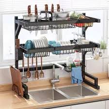 Kitchen Sink Dish Drying Rack Over