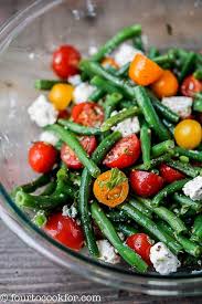 Green Bean And Feta Salad Recipe Bean Salad Recipes Easy Summer Salads Best Salad Recipes