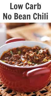 Low Carb No Bean Chili Recipe Is Full Of Meat Veggies And Spices Recipe Low Carb Beans Low Carb Chili Low Carb Recipes Dessert