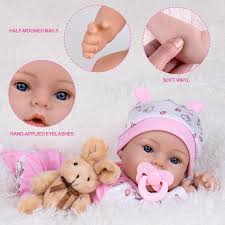 Amazon.com: Aori Lifelike Reborn Baby Dolls Realistic Baby Girl Dolls 18 ''  Newborn Baby Girl with Pink Doll Clothes for Girls 3+ : Toys & Games
