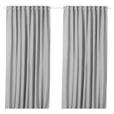 vilborg deels verduisterende gordijnen 1pr grijs 145x300 cm ikea room darkening curtains room darkening curtains