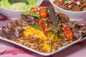 طريقة عمل كبسة الأرز بالزعفران مع موزات الغنم الغنية والشهية وصفات طبخ أكلات اللحوم