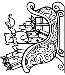 Printing the pdf of this seasonal coloring page will produce the best results. Printable Sled Coloring Pages Shefalitayal