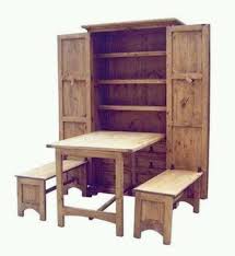 Murphy Table In A Cupboard Great Solution For A Small Kitchen Furniture Tiny House Living Home