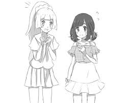Just Take Talk With Lillie Chan Pokemon Moon Pokemon Alola Pokemon Ships