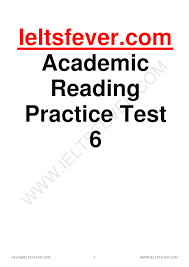 Pdf Ieltsfever Com Academic Reading Practice Test 6 Manpreet Singh Academia Edu