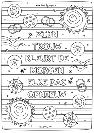 Christelijke Kleurplaten Kleurversjes Nl