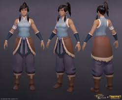 Artstation Avatar X Smite Korra Jonathan Kuo In 2020 Korra Avatar Iconic Characters