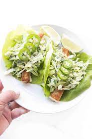 I recommend using psyllium husk. Whole30 Keto Fish Tacos With Spicy Coleslaw Tastes Lovely