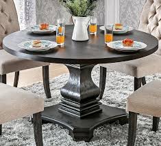See more ideas about dining room design, modern dining room, dining table black. Nerissa Antique Black Round Dining Room Set 1stopbedrooms