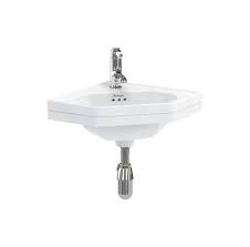 Made of ceramic material, this sink ensures durable and stable as well as enduring the cerastyle by nameeks mini curved ceramic bathroom sink is an ideal addition to any bathroom. Corner 598 Cloakroom Basin Bath Co