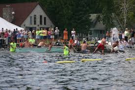 boat sinking contest on shawano lake