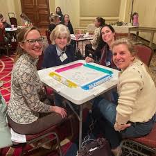 Multigenerational mah jongg madness! An enormous thank you to Janet Dortch  (and her group!) and Alexandra Dortch Roth, WELC mom, for making the  evening an enormous success. We enjoyed supporting our Temple