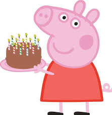 Peppa Holding Your Childs Birthday Cake Perfect For Invitations Peppapig Peppa Holding Festa Peppa Pig Ideias Festa Infantil Peppa Pig Festa Infantil Peppa
