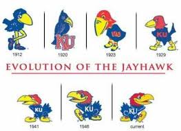 Evolution Of The Jayhawk Jayhawks Kansas Football March Madness