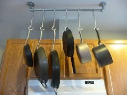 Easy Hanging Pan Rack Hanging Pans Pot Rack Hanging Pan Rack