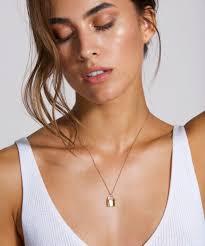 Necklace With a Lock